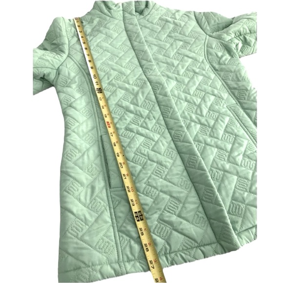 VRHTF Seafoam Quilted Winter Jacket European    size Medium Excellent Condition - Picture 11 of 14